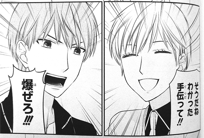 Hajime and Mutsuki from Fruits Basket another volume 1 by Takaya Natsuki (HC online, Hakusensha, 2016)