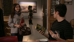 Dan Humphrey and his reading material