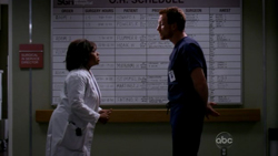 The Schedule at Seattle Grace Hospital - click for larger version.